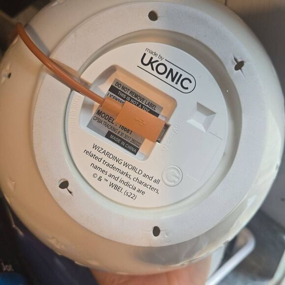 Potter The Wizar cutout charms LED night light globe no micro usb cord included - Picture 6 of 13